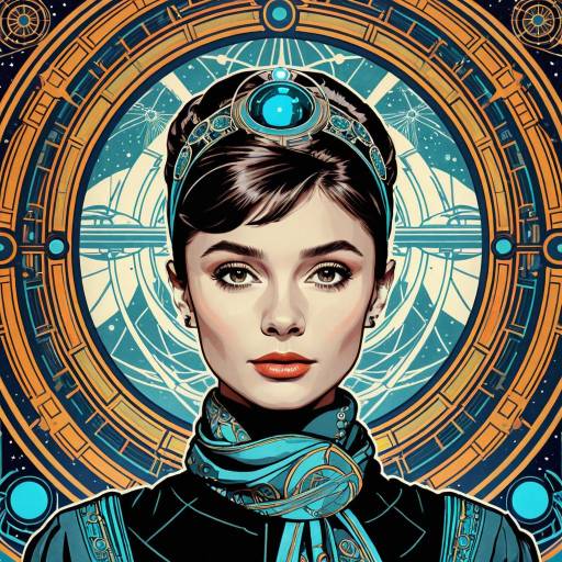 Futuristic Portrait of Intergalactic Diplomat