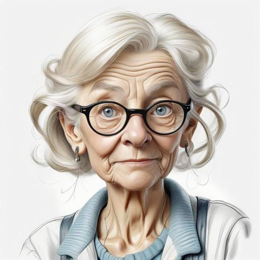Humorous Teenager Caricature Drawing