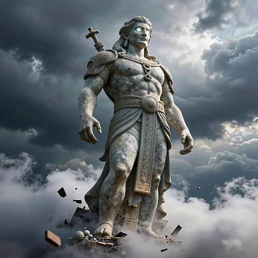 Towering Statue of Arrogance