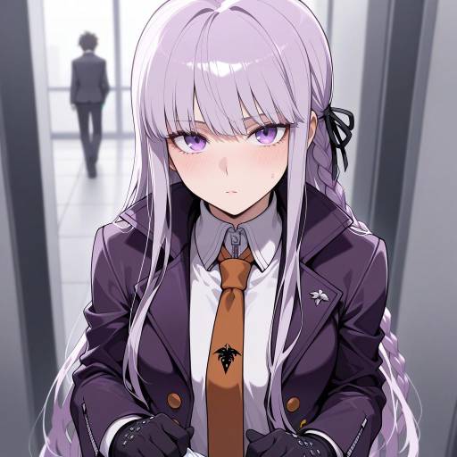 Kirigiri Kyoko in Stylish Attire