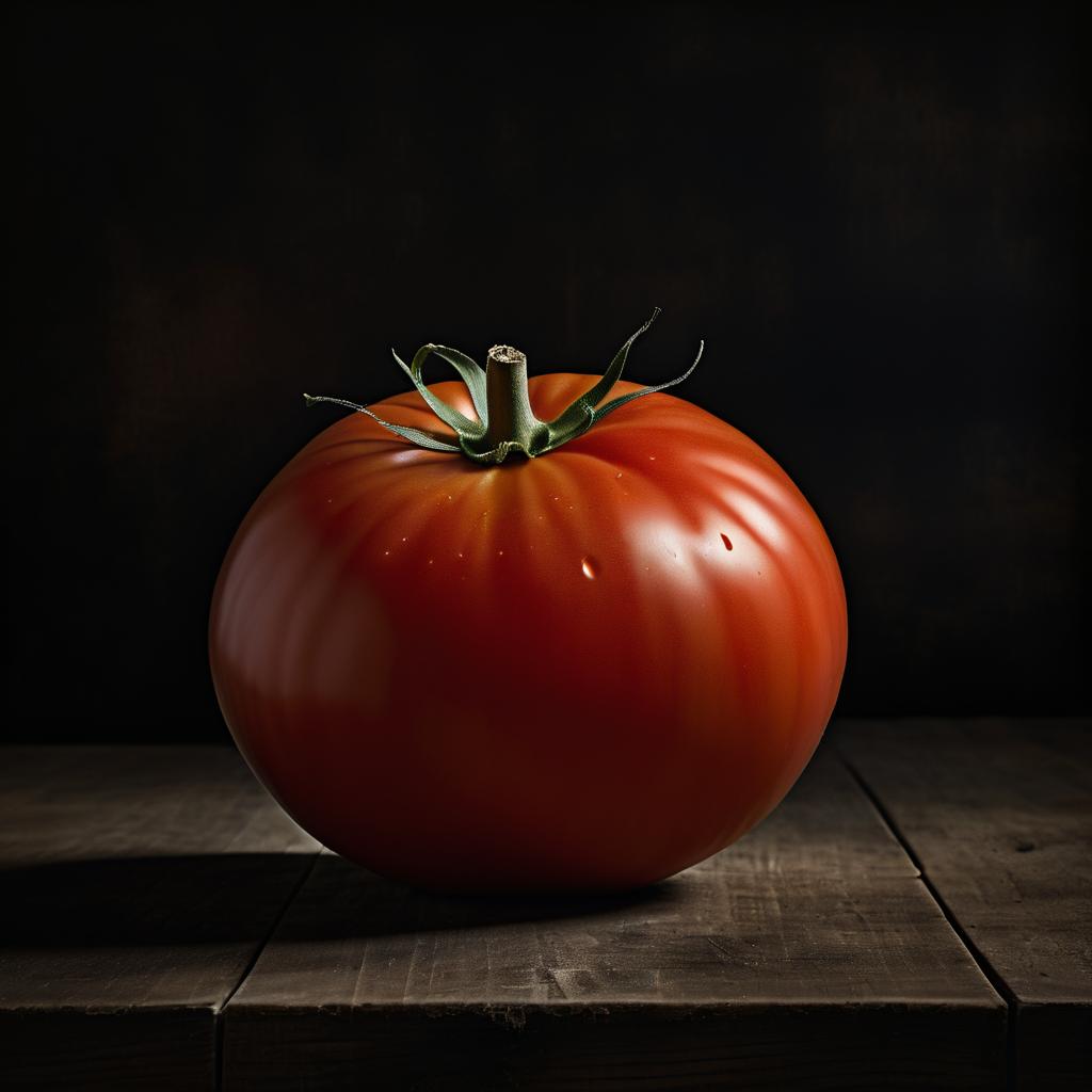 Fine Art Tomato Photograph in Morandi Style