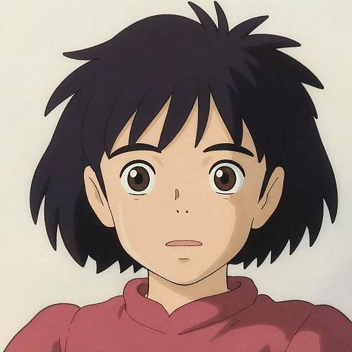 Ghibli-Inspired Miyazaki Surreal Watercolor Portrait