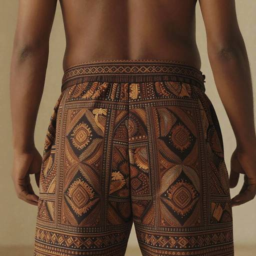 Close-Up of Men in Traditional Attire