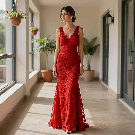 Elegant Summer Wedding Guest Dress Photo