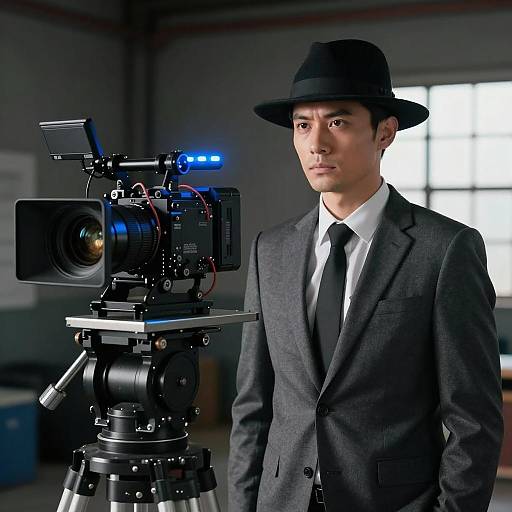 Serious Man by Industrial Camera Rig