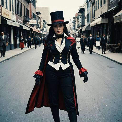 Zatanna Zatara Woman in Costume