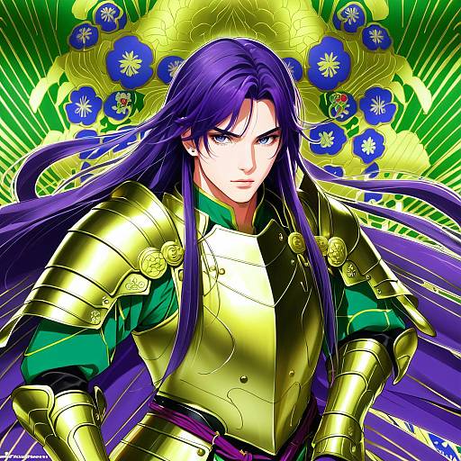 Illustration of Hachisuka kotetsu, touken ranbu in the style of Serizawa (serizawaroom)