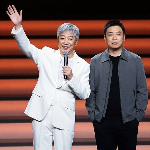 Dynamic Stage Duo in Action