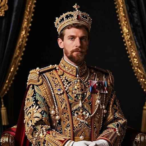 Hyper-Realistic Royal Portrait Generator