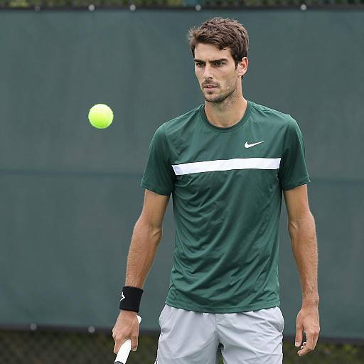 Photorealistic Male Tennis Player Portrait