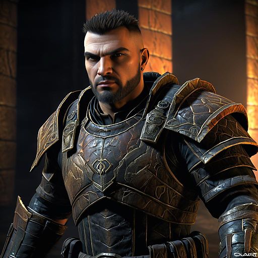 Photorealistic Anarki from Quake Photorealistic Anarki from Quake