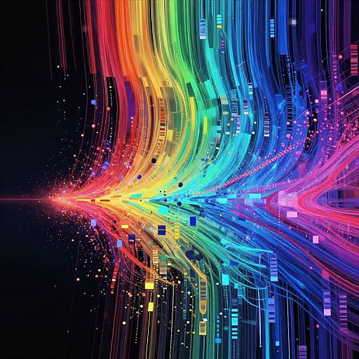 Surreal Digital Art Creation Scene