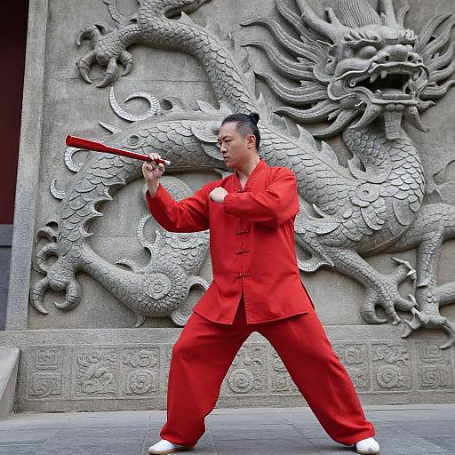 Shaolin Kung Fu Master by Dragon