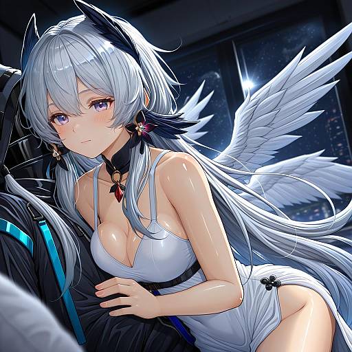 Illustration of Mulberry (arknights), arknights in the style of Kitsunerider