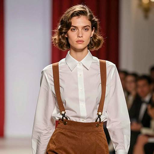Vintage Elegance on the Fashion Runway