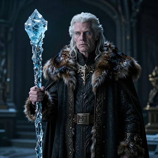 Regal Fantasy RPG Character Portrait