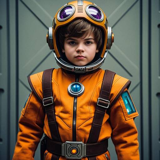 Realistic MODOK Costume Featuring Male Pilot