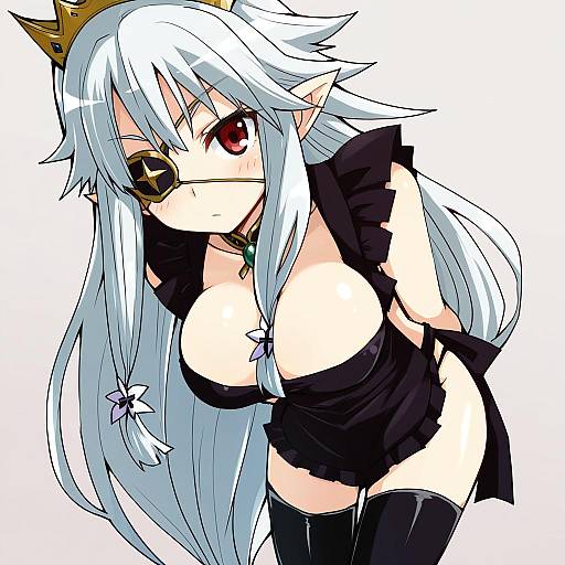 Illustration of Aldra (queen's blade), queen's blade in the style of Kanduki kamibukuro