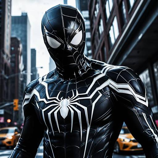 Tom Holland as Venom Spider-Man Portrait