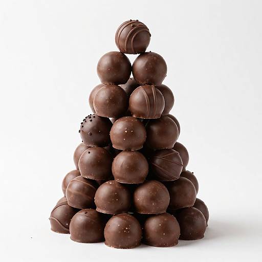 Ruby Chocolate Truffle Tower Delight