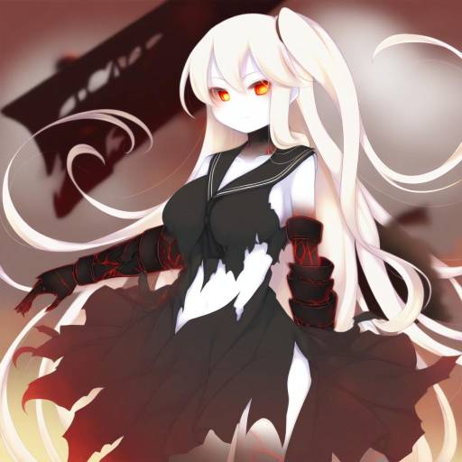 Illustration of Aircraft carrier princess, kantai collection in the style of Sakurato ototo shizuku