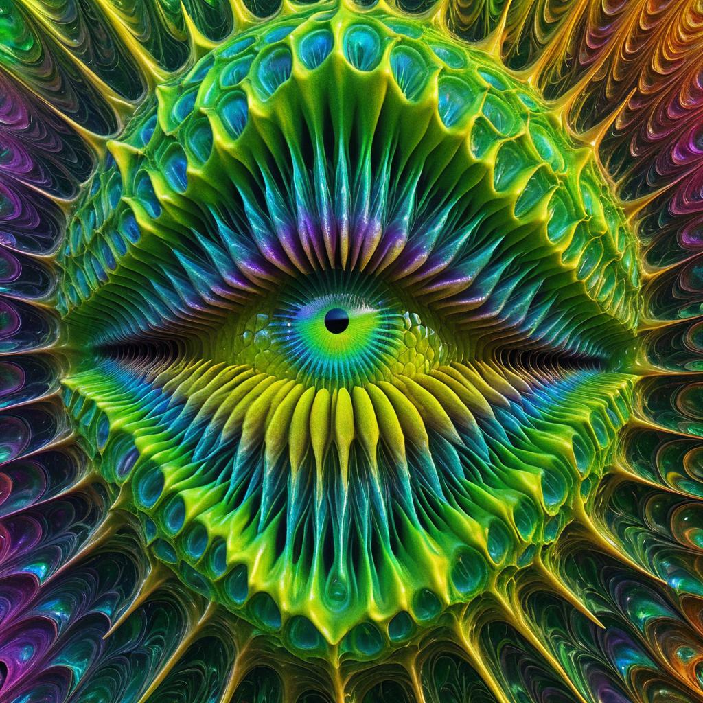 Surreal Psychedelic Entity in Ultra HD