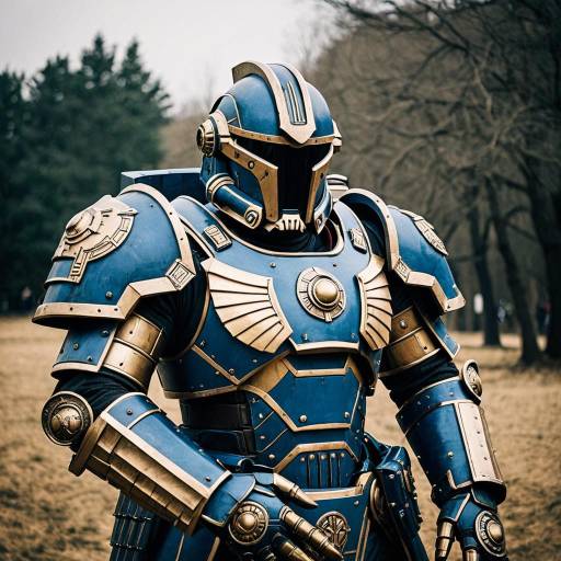 Cosplay photo of adeptus astartes. Costume clothes