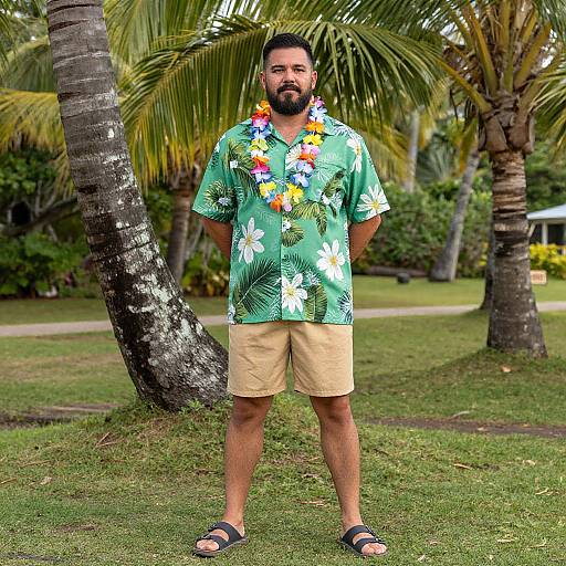 Hawaii Theme Party Male Costume