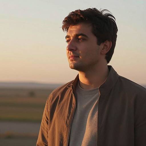 Hasbulla Candid Outdoor Sunset Scene