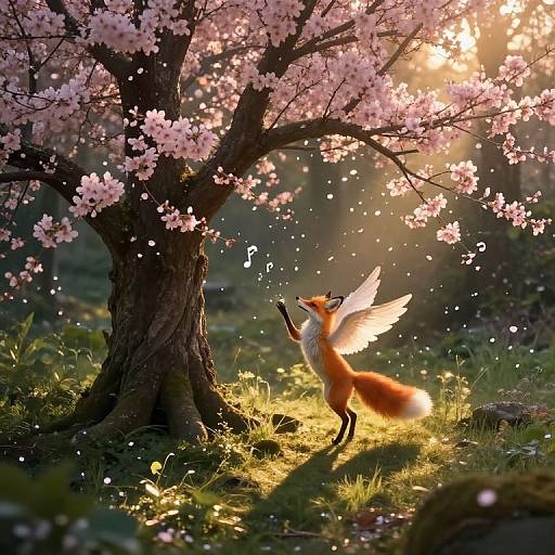 Enchanted Forest Serenade at Dawn