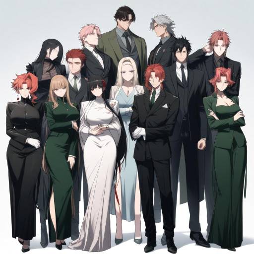 Formal Gathering with Kakyoin and Friends