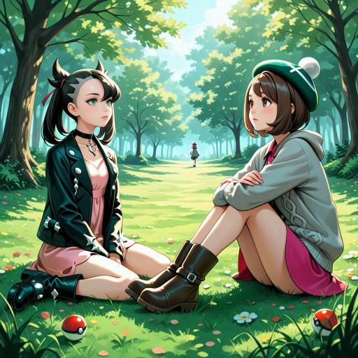 Outdoor Gathering of Pokémon Trainers