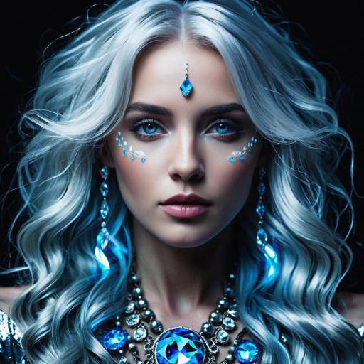 Ethereal Oracle with Iridescent Beauty Ethereal Oracle with Iridescent Beauty