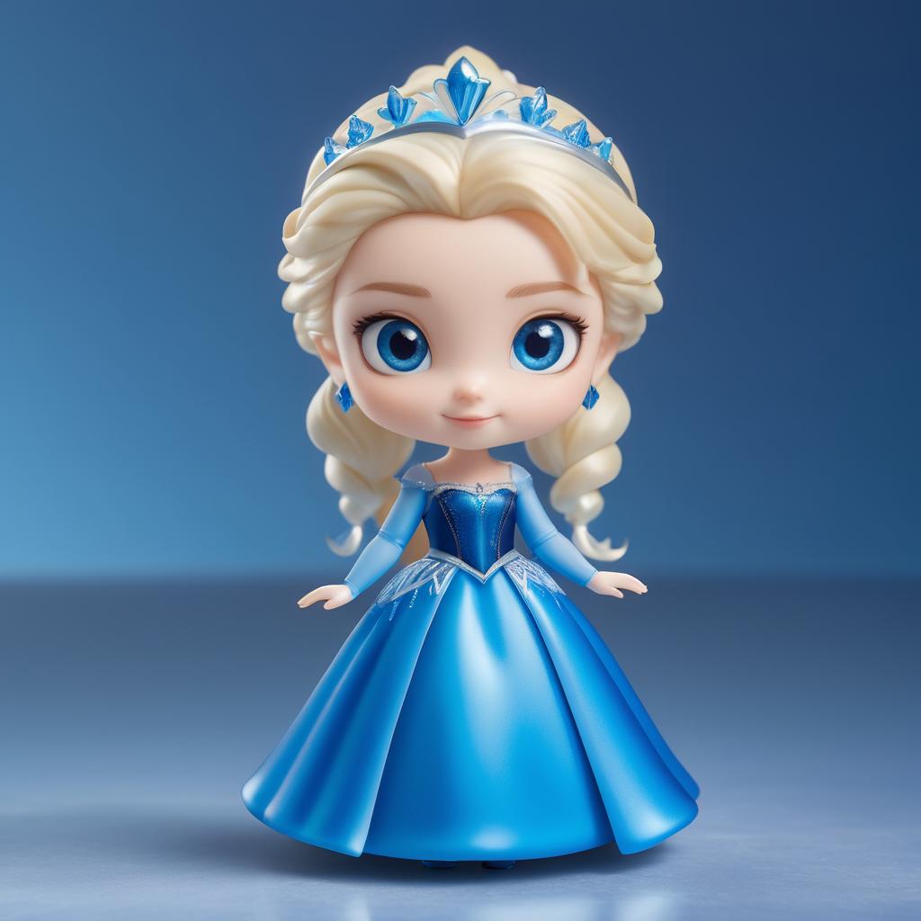 High-Resolution Nendoroid Elsa Figure