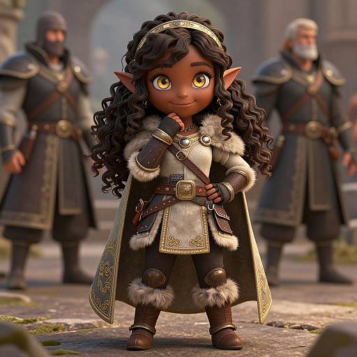 Nisei Muramasa Elf Adventurer Portrait