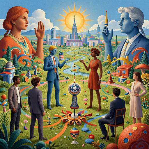 Surreal Ideology Concept Artwork