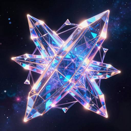 Crystalline Light Beams in Cosmic Void