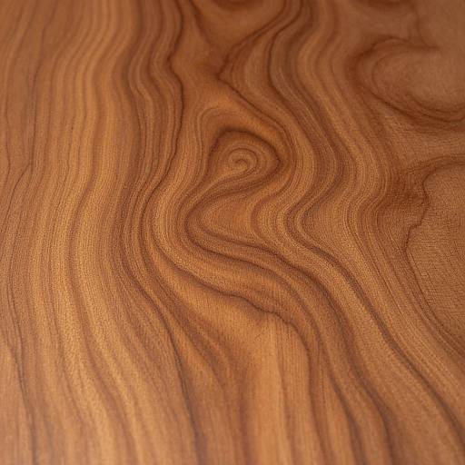 Close-Up Koa Wood Grain Texture