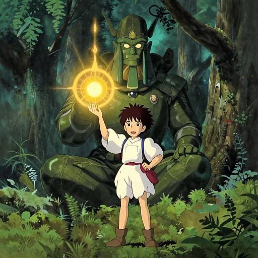 Ancient Forest Guardian Wizard Design