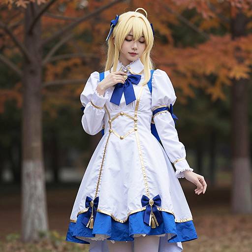 Serene Nunnally-Inspired Autumn Cosplay Portrait