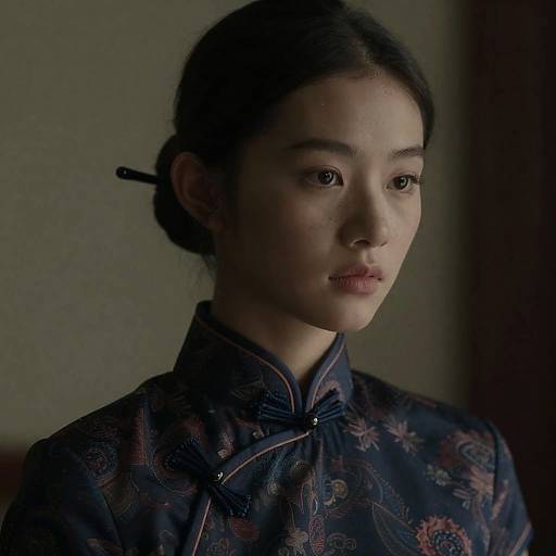 Cinematic Portrait of Young French Model