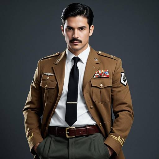 Realistic Male Dictator Costume Concept