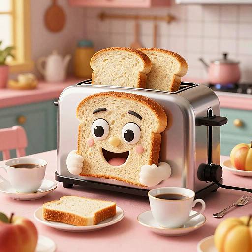 Sentient Toaster's Surreal Tea Party