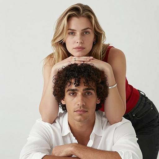 Intimate Portrait of Two People