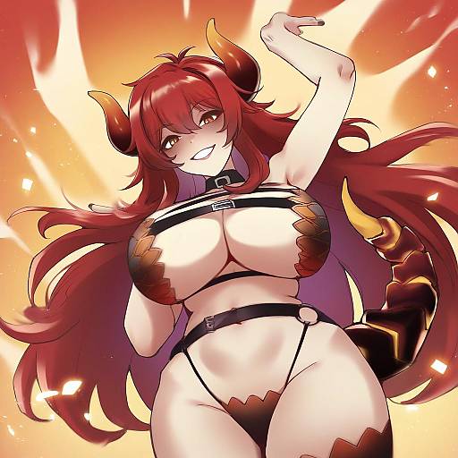 Illustration of Dola (nijisanji), nijisanji in the style of Mibry (phrysm)