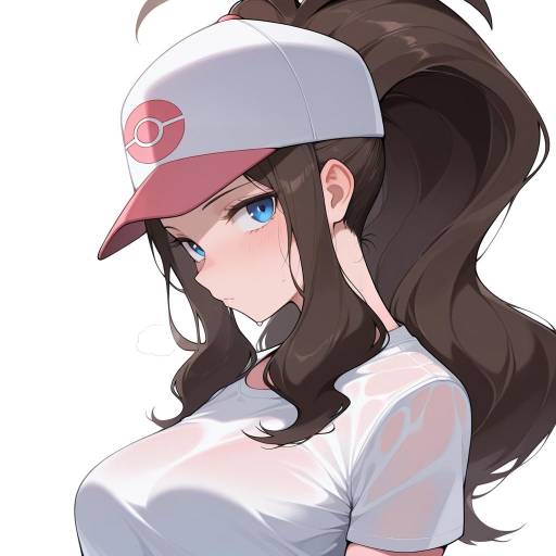 Hilda in Stylish Baseball Cap Portrait