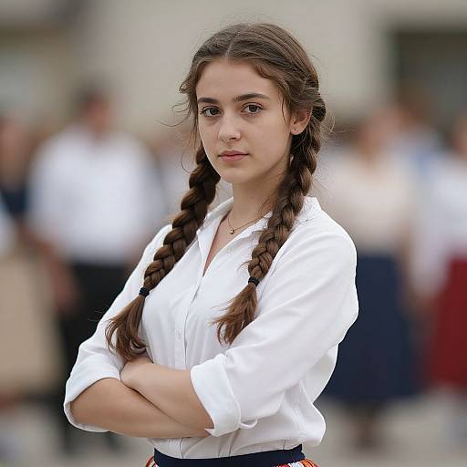 Realistic Solo Morris Dancing Portrait