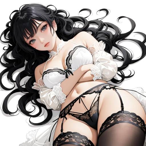 Petite Enigma: Lingerie Cowboy Shot