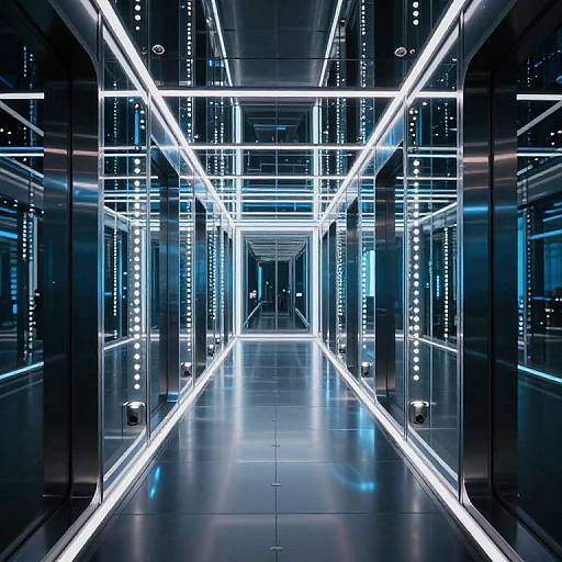 Futuristic Cyberpunk Corridor 3D