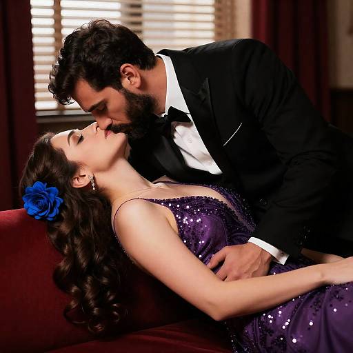 Intimate Evening Scene of Elegance